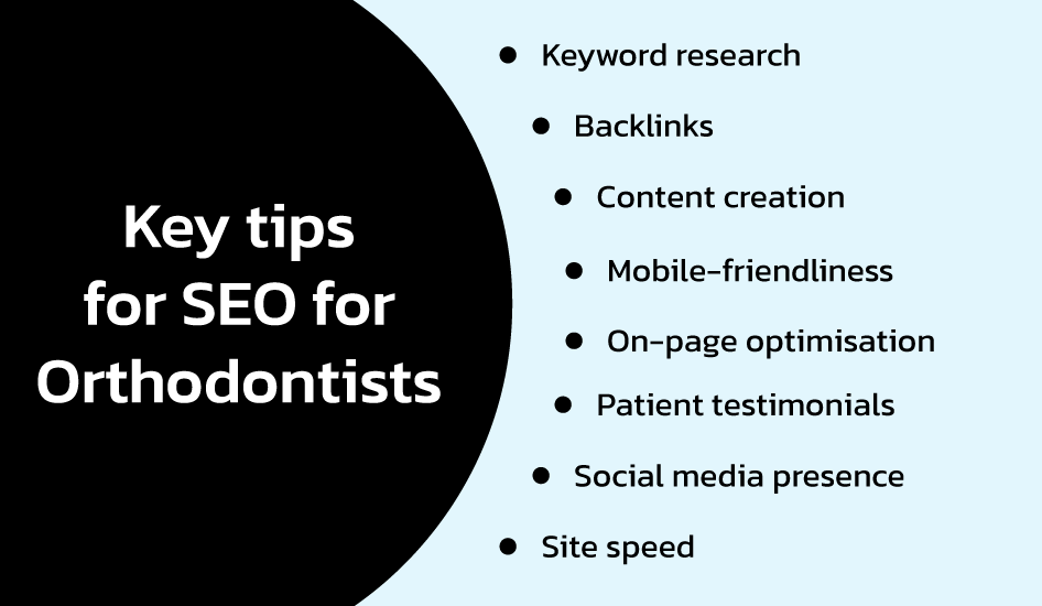 Key tips for SEO for Orthodontists 