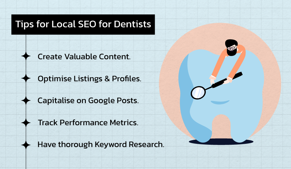 Tips for Local SEO for Dentists